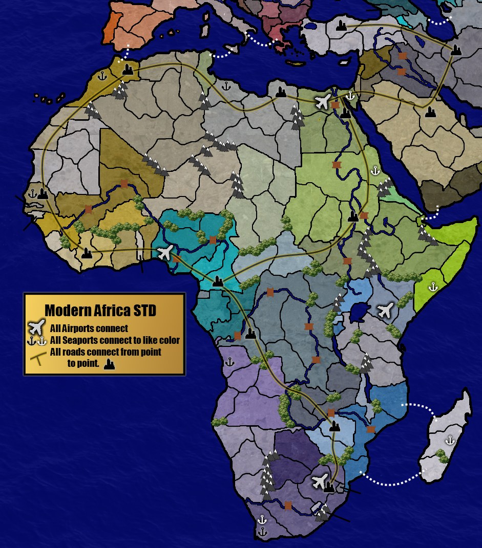 the map